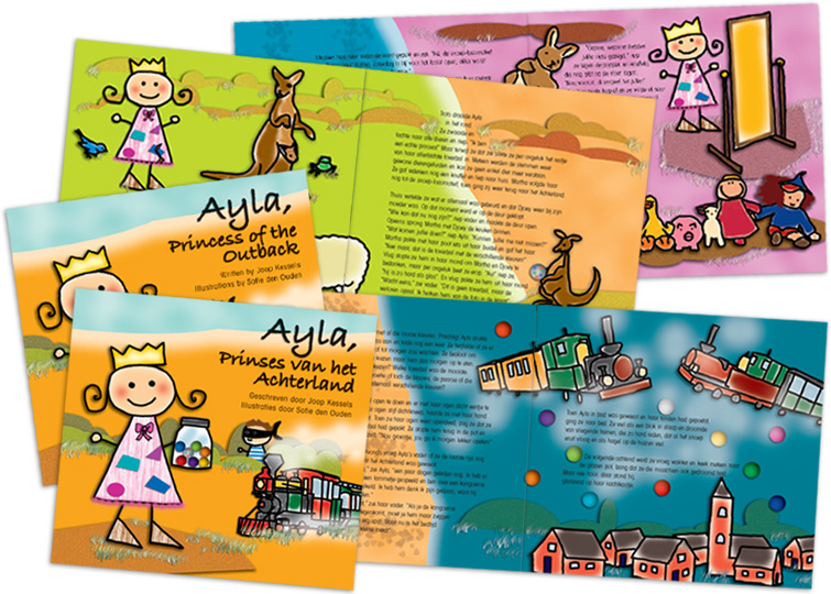 kinderboek: Ayla, prinses van het achterland