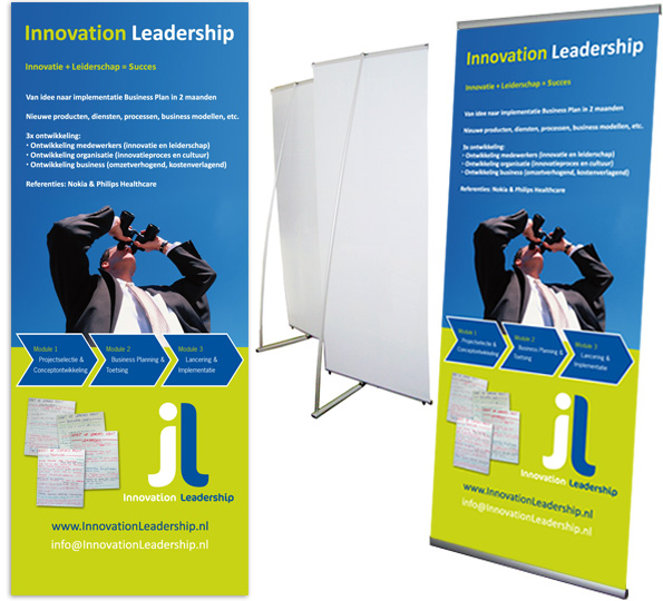 roll-up banner: Innovation Leadership