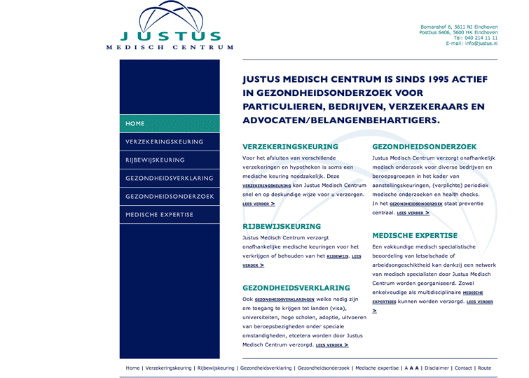 website: Justus Medisch Centrum