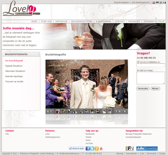 website: Lovely Weddings