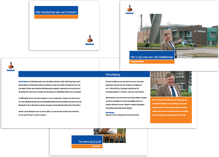 uitnodiging: Rabobank Het Groene Woud Zuid