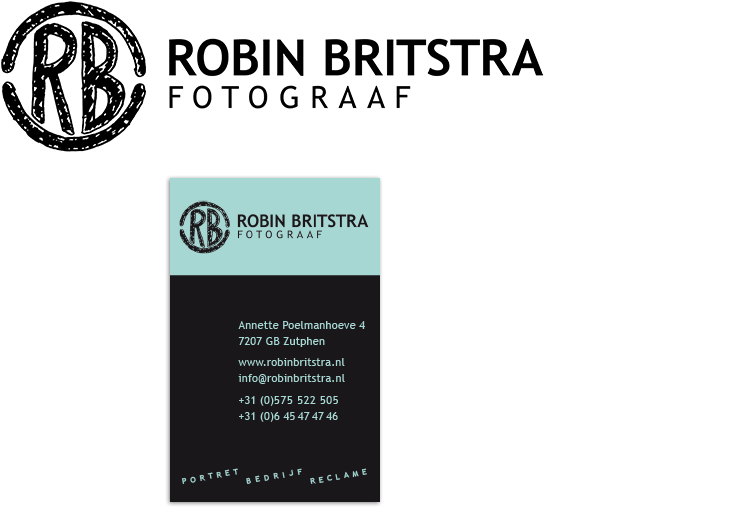 design: Logo en Visitekaartje Robin Britstra