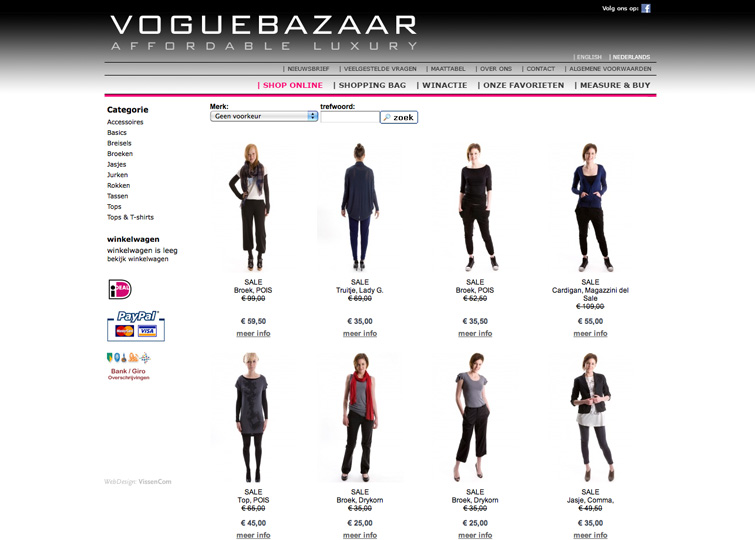 website: VogueBazaar