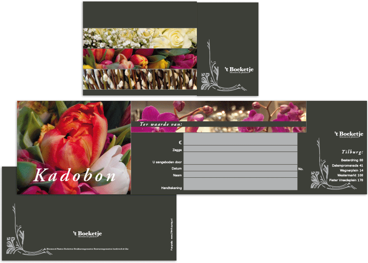 kadobon: 't Boeketje